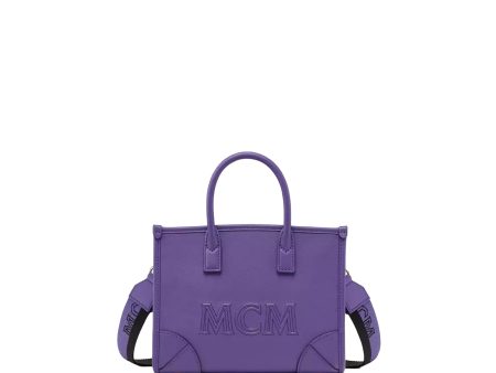 MCM Women s München Tote in Spanish Calf Leather Online now