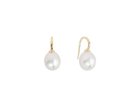 Shashi Classique Pearl Earring Vermeil on Sterling Silver Online