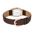 Aigner Varese Women s Rose Gold Case With White MOP Dial And Brown Leather Strap Watch Online