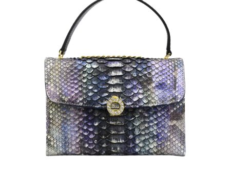 Biagini Women s Chagall Python Hand Bag Hot on Sale