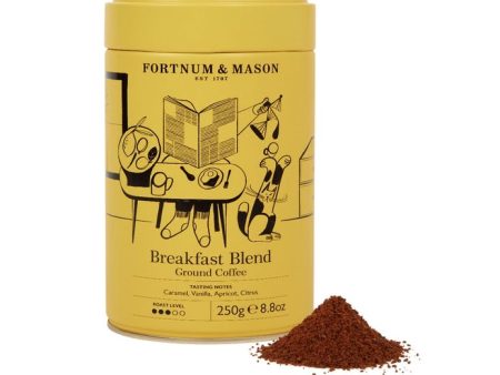 Fortnum & Mason Breakfast Blend Ground Coffee Tin, 250g Fashion