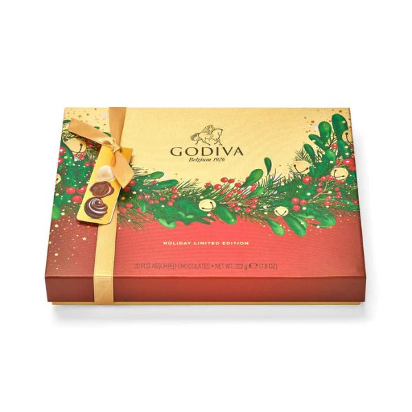 Godiva Holiday 20pcs Chocolate Gift Box on Sale