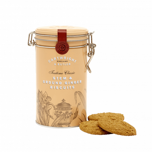 C&B Stem Ginger Biscuits in Tin 200g Online Hot Sale