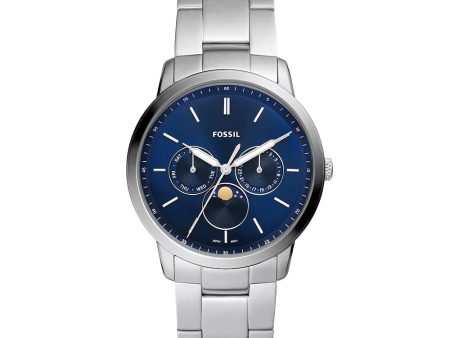 Fossil Neutra Moonphase Multifunction Stainless Steel Watch For Cheap