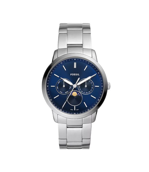 Fossil Neutra Moonphase Multifunction Stainless Steel Watch For Cheap