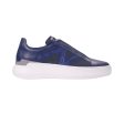 Zilli Men s Blue Sneakers in Calfskin Online