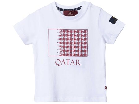 Aigner Kids Baby s White T-Shirt Online Hot Sale