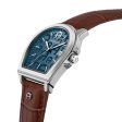 Aigner Verona Men s Blue Dial & Brown Strap Watch Online Hot Sale