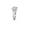 Swarovski Constella cocktail Ring Square cut, Pavé, White, Rhodium plated Sale