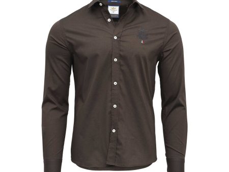 Aeronautica Militare Men s Regular Fit Shirt Hot on Sale