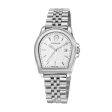 Aigner Verona Men s White Dial Stainless Steel Metal Bracelet Watch on Sale