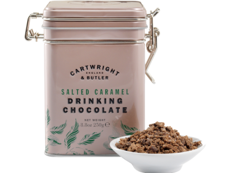 C&B Salted Caramel Drinking Chocolate in Tin 250g Discount