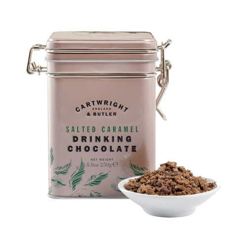 C&B Salted Caramel Drinking Chocolate in Tin 250g Discount