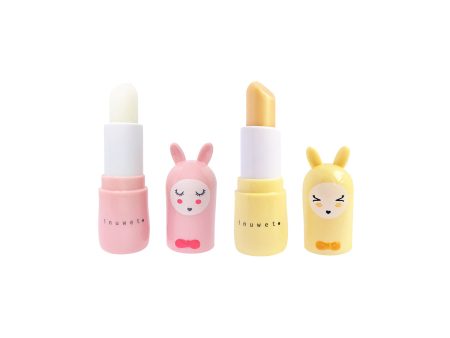 Inuwet Set of 2 Lip Balms: Pineapple - Strawberry Supply