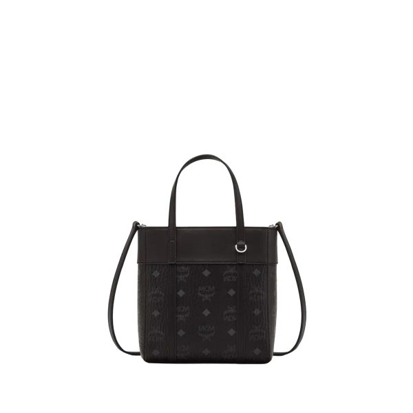 MCM Women s Aren Top-Zip Shopper in Visetos Leather Mix Online Sale