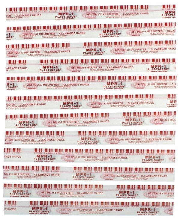 Clevite Plastigage Red Plastigage - 12 Pack For Discount