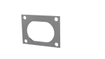 QTP Bolt-On QTEC Low Profile 4 Bolt Gasket Discount