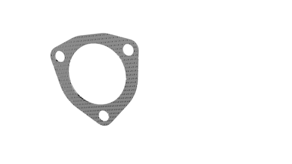 QTP 2.5in Bolt-On QTEC 3 Bolt Gasket Cheap