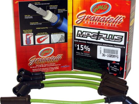 Granatelli 91-93 Oldsmobile Cutlass Supreme 6Cyl 3.4L MPG Plus Ignition Wires Hot on Sale